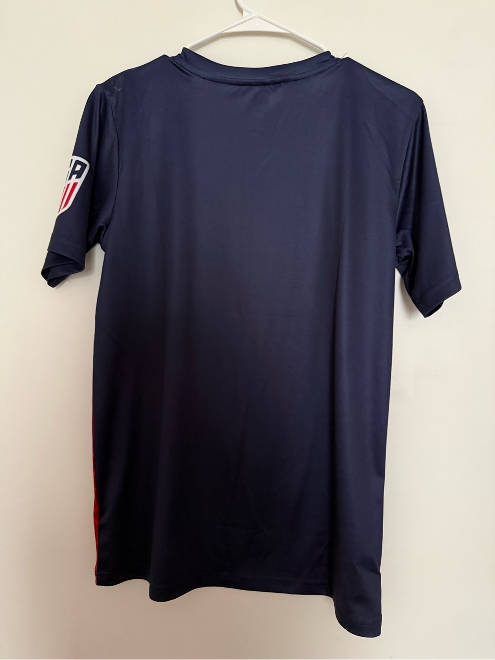 USA Red & Navy Women's Performance Soccer Jersey - Picture 2 of 3